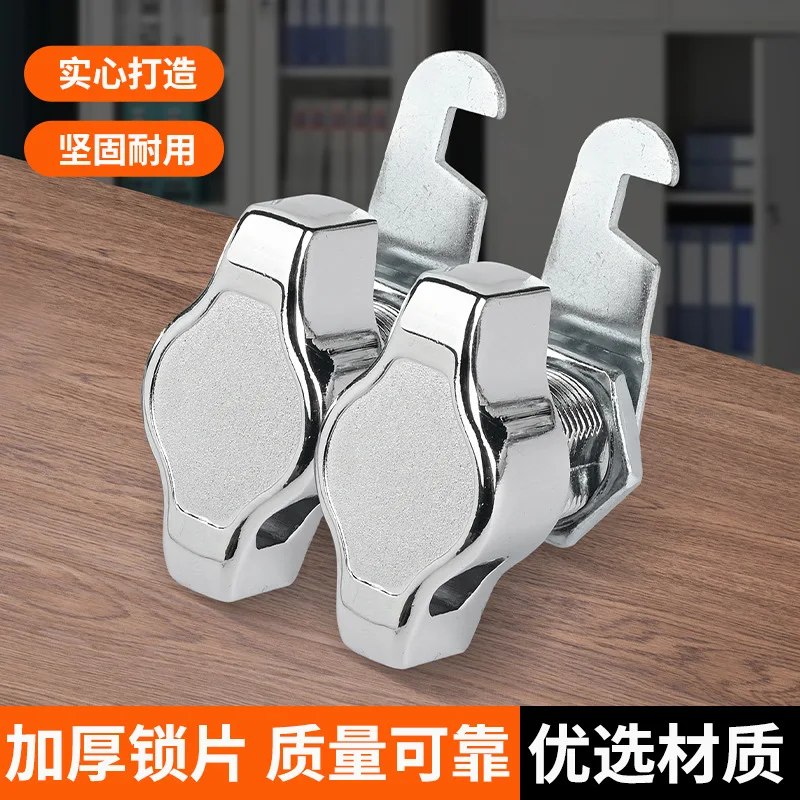Zinc Furniture Hardware - Cabinet Door Padlock Keyless Mechanical Cam