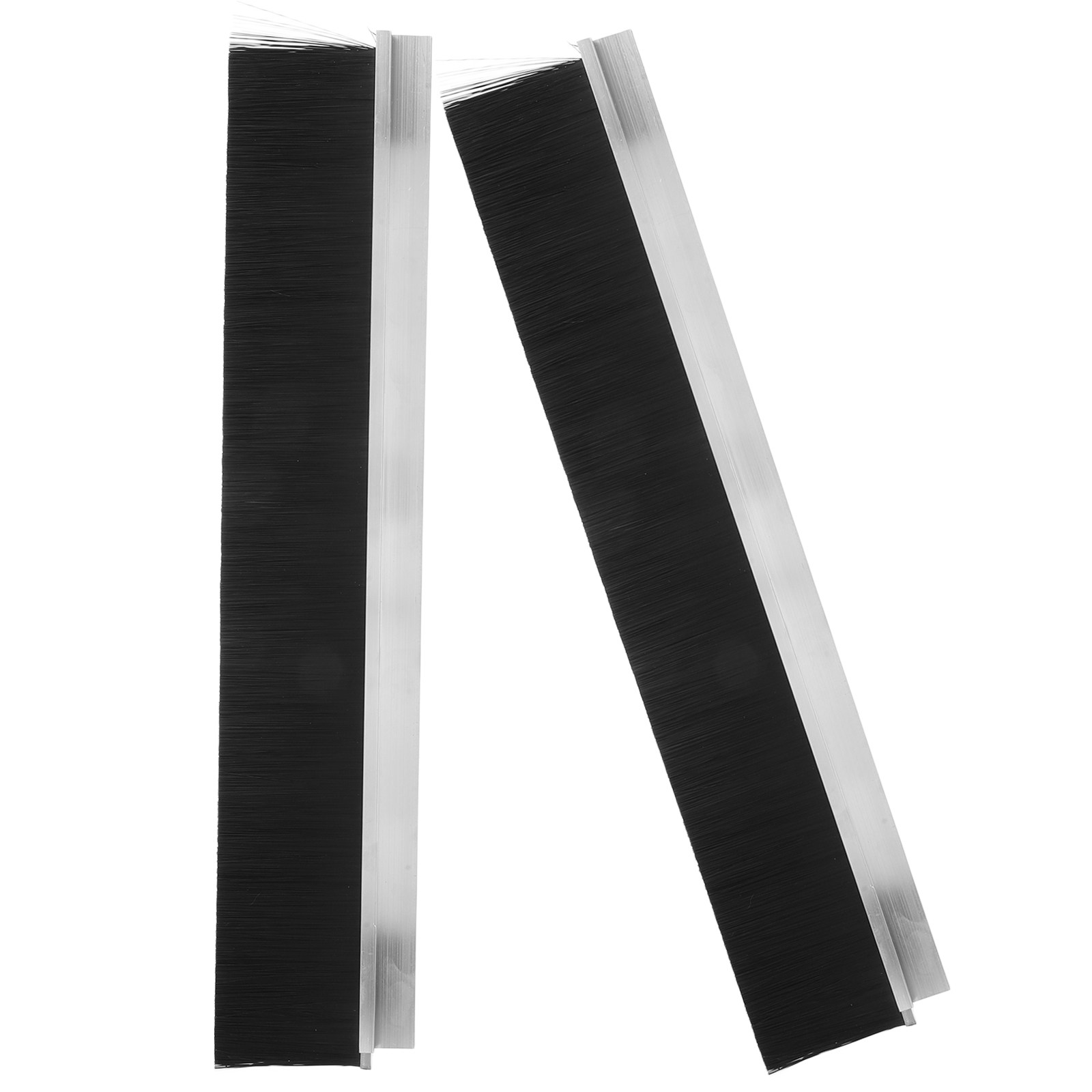 Door Stopper Heavy - 2Pcs Garage Door Bottom Brush Seal
