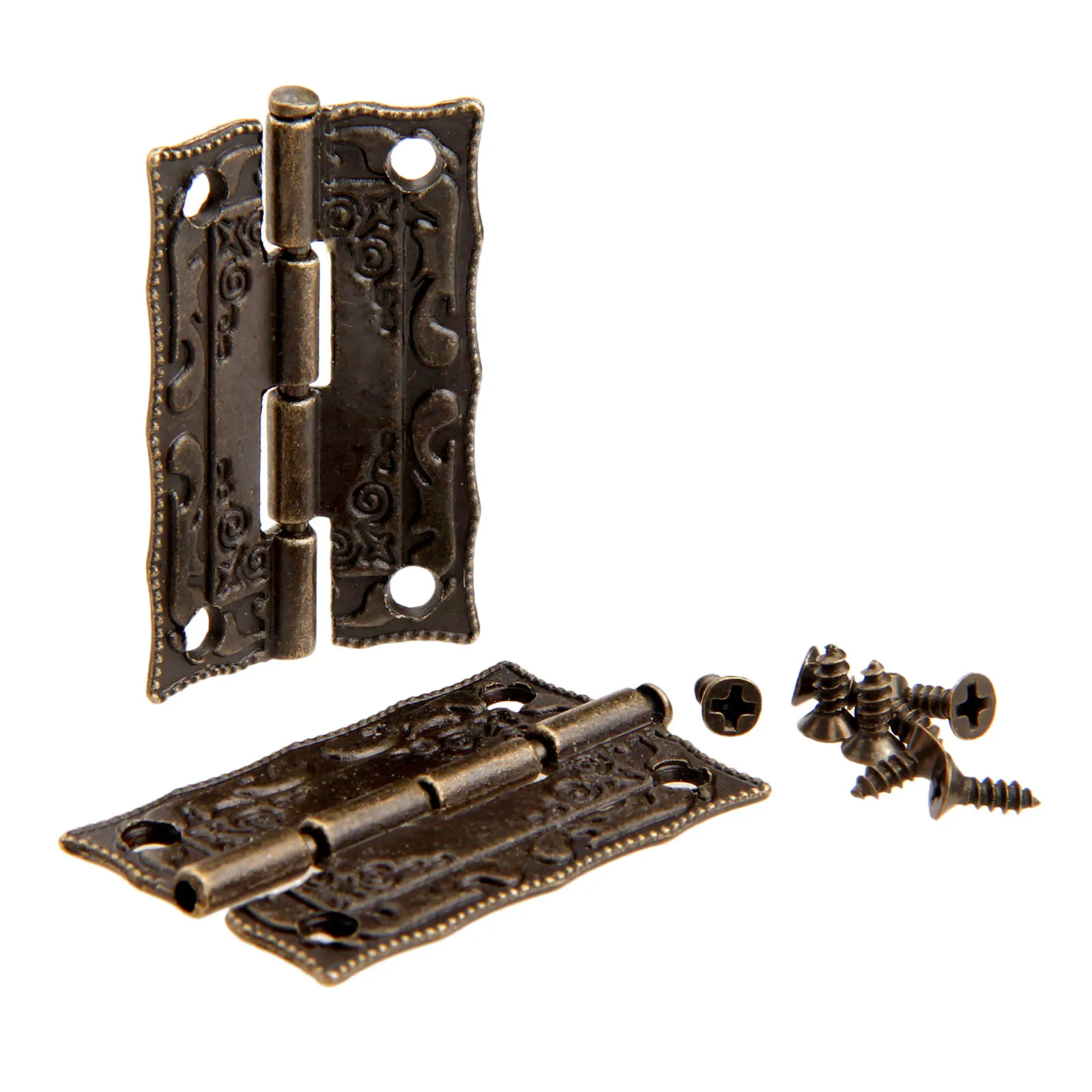 Furniture Hardware Vintage - 10 Chiếc Bản Lề 36*23 Mm