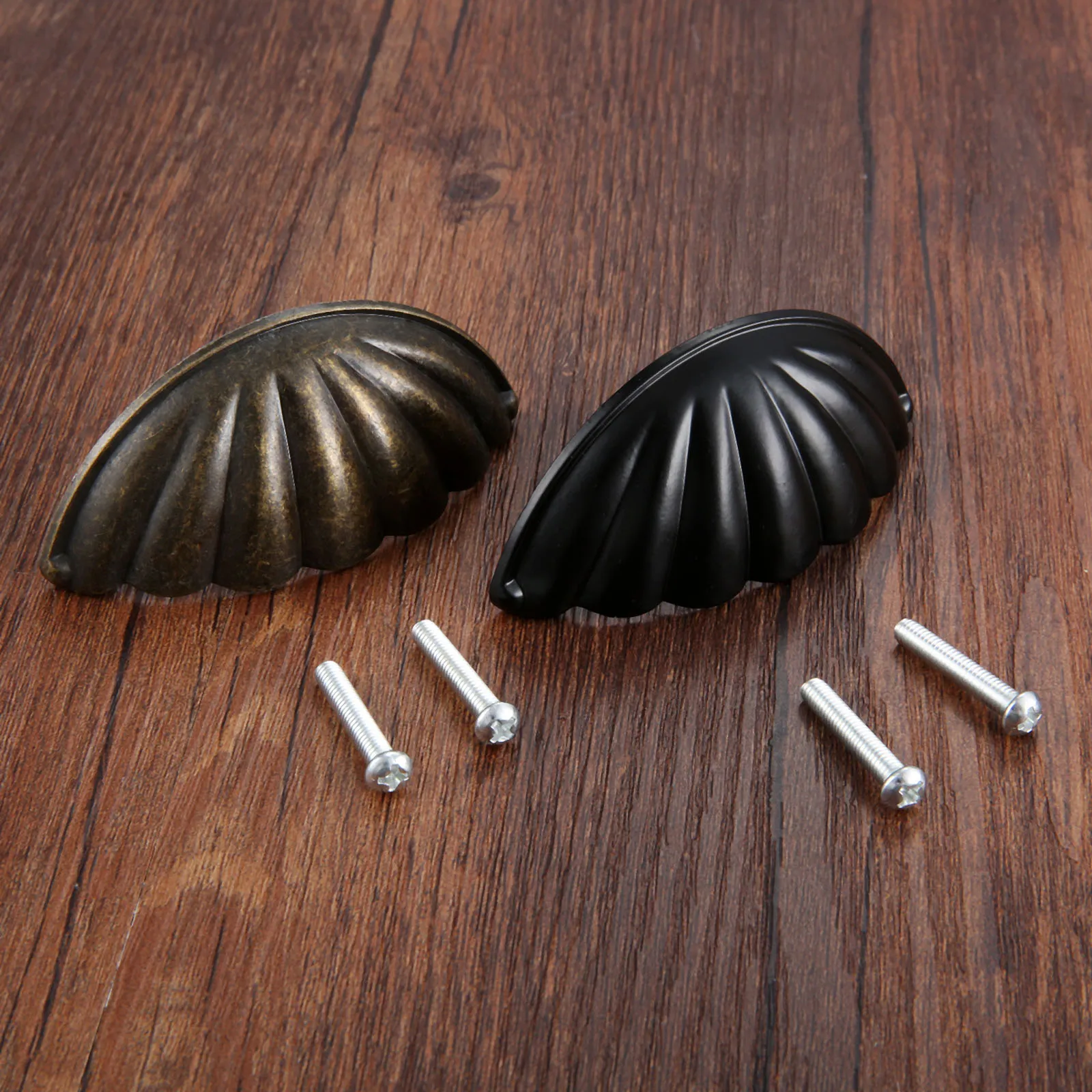 Furniture Hardware Vintage - 1 Vỏ Hợp Kim Hình Dạng