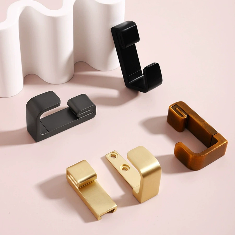 Zinc Furniture Hardware - Modern minimalist zinc alloy clothes hangers