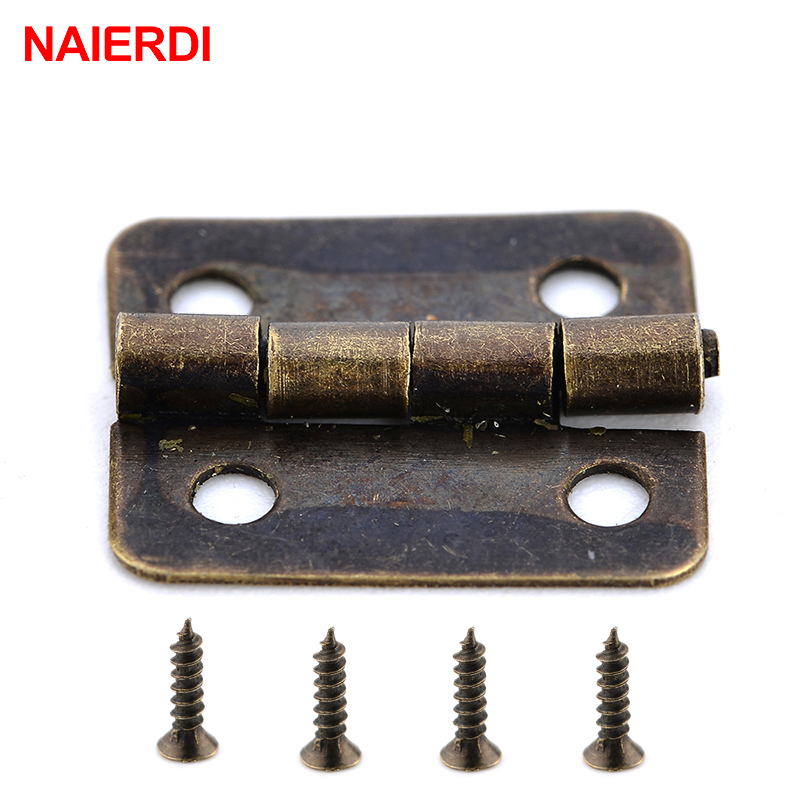 Furniture Hardware Vintage - Bộ 50 Naierdi Cổ Bản Lề