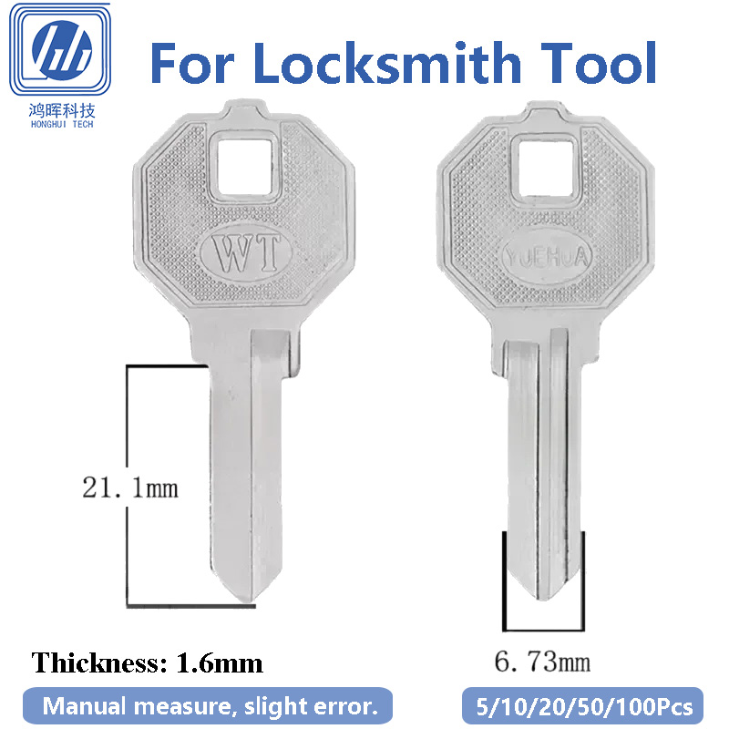 5-100Pcs/Lot WT Left Uncut Cop - đánh giá và giá Cabinet Lock Key
