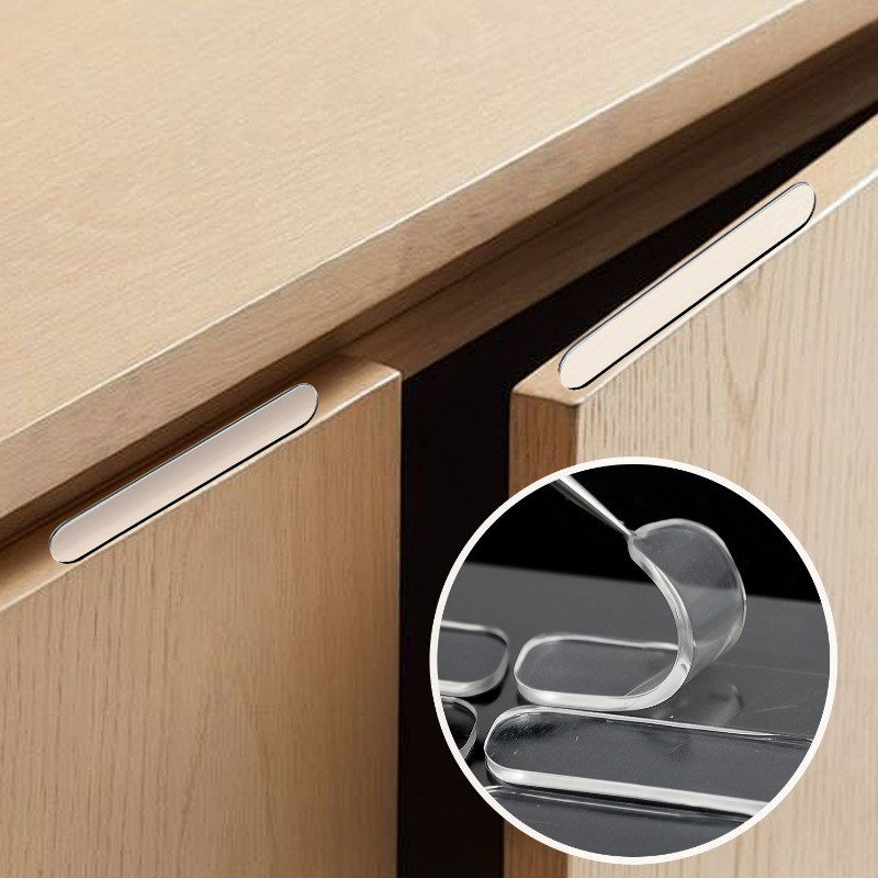 Silicone Cabinet Bumpers Strip - đánh giá và giá Furniture Hardware Pulls