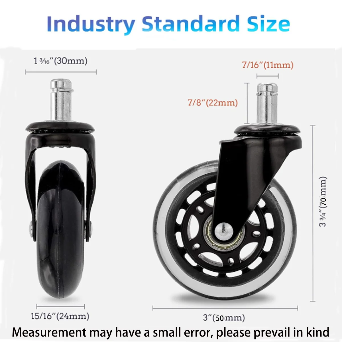 5PCS Office Chair Caster Wheel - đánh giá và giá Office Furniture Hardware