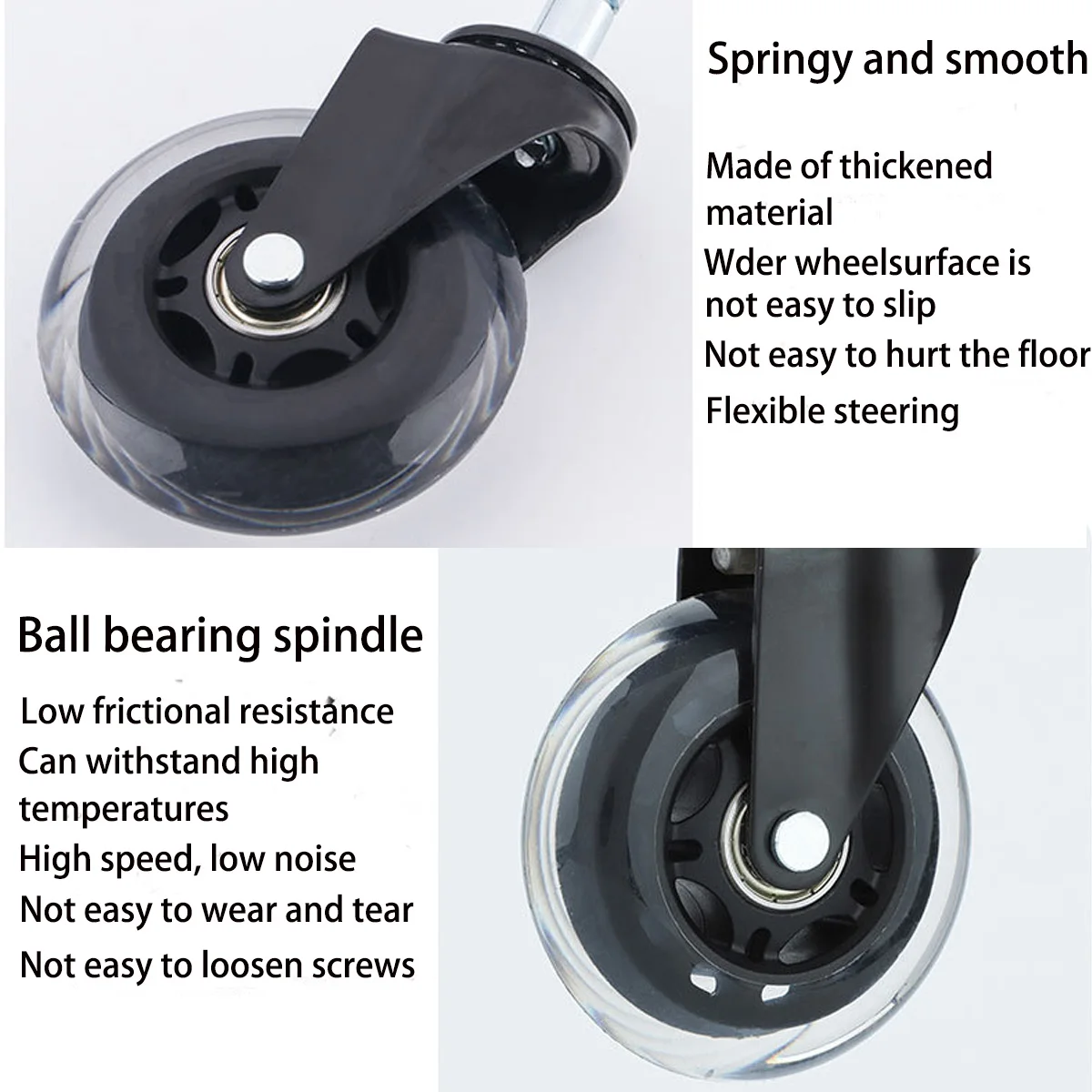 5PCS Office Chair Caster Wheel - đánh giá và giá Office Furniture Hardware