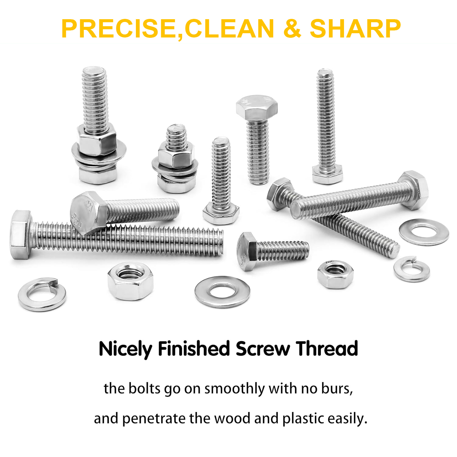 VKKM 48Pcs M10 Hex Head Bolts  - đánh giá và giá Restoration Hardware Furniture Outdoor