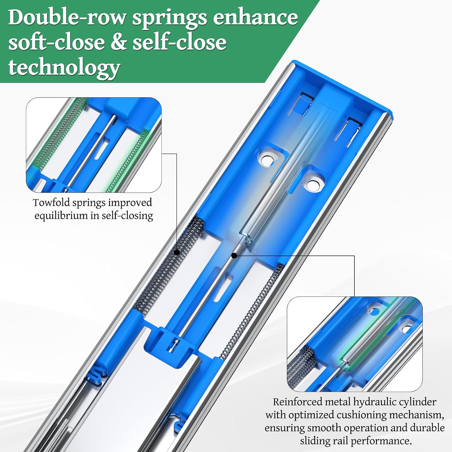 14 Inch Full Extension Soft Cl - đánh giá và giá Drawer Slide Pair