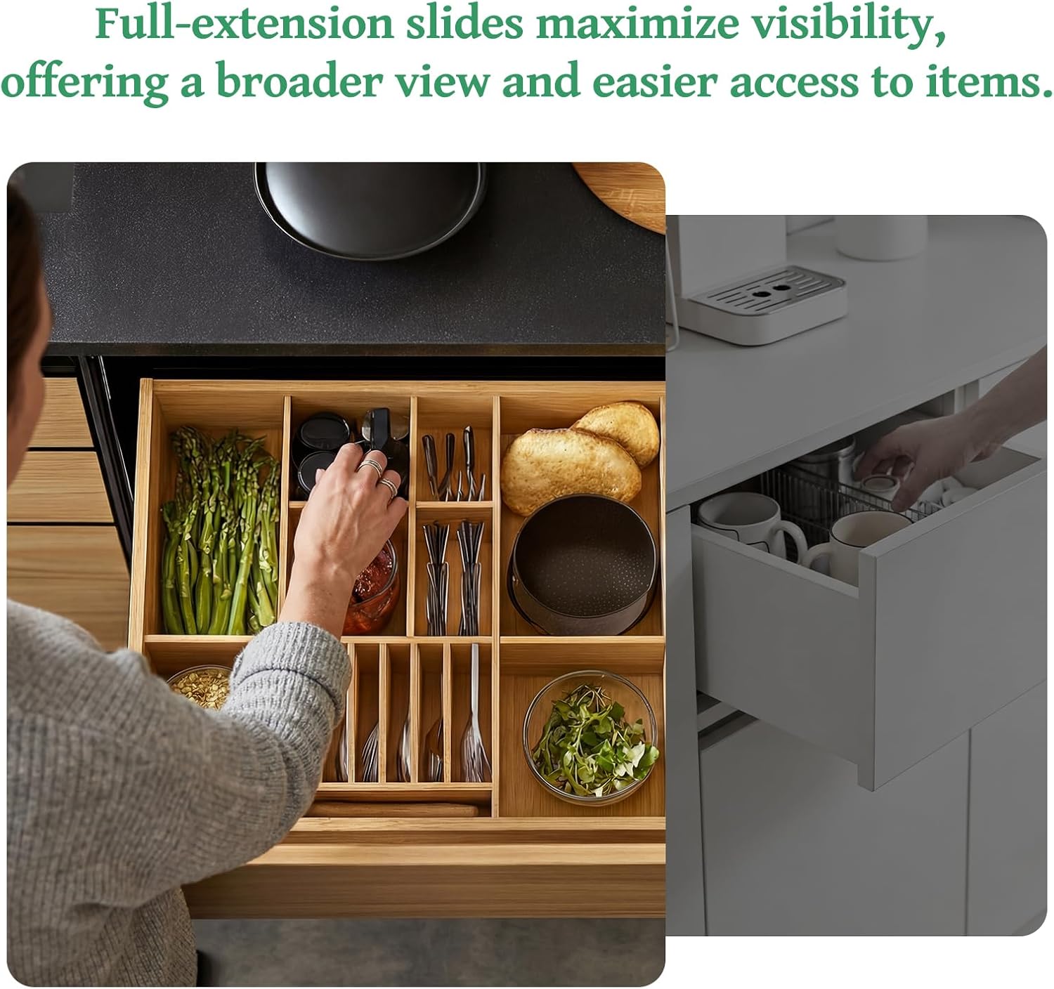 14 Inch Full Extension Soft Cl - đánh giá và giá Drawer Slide Pair