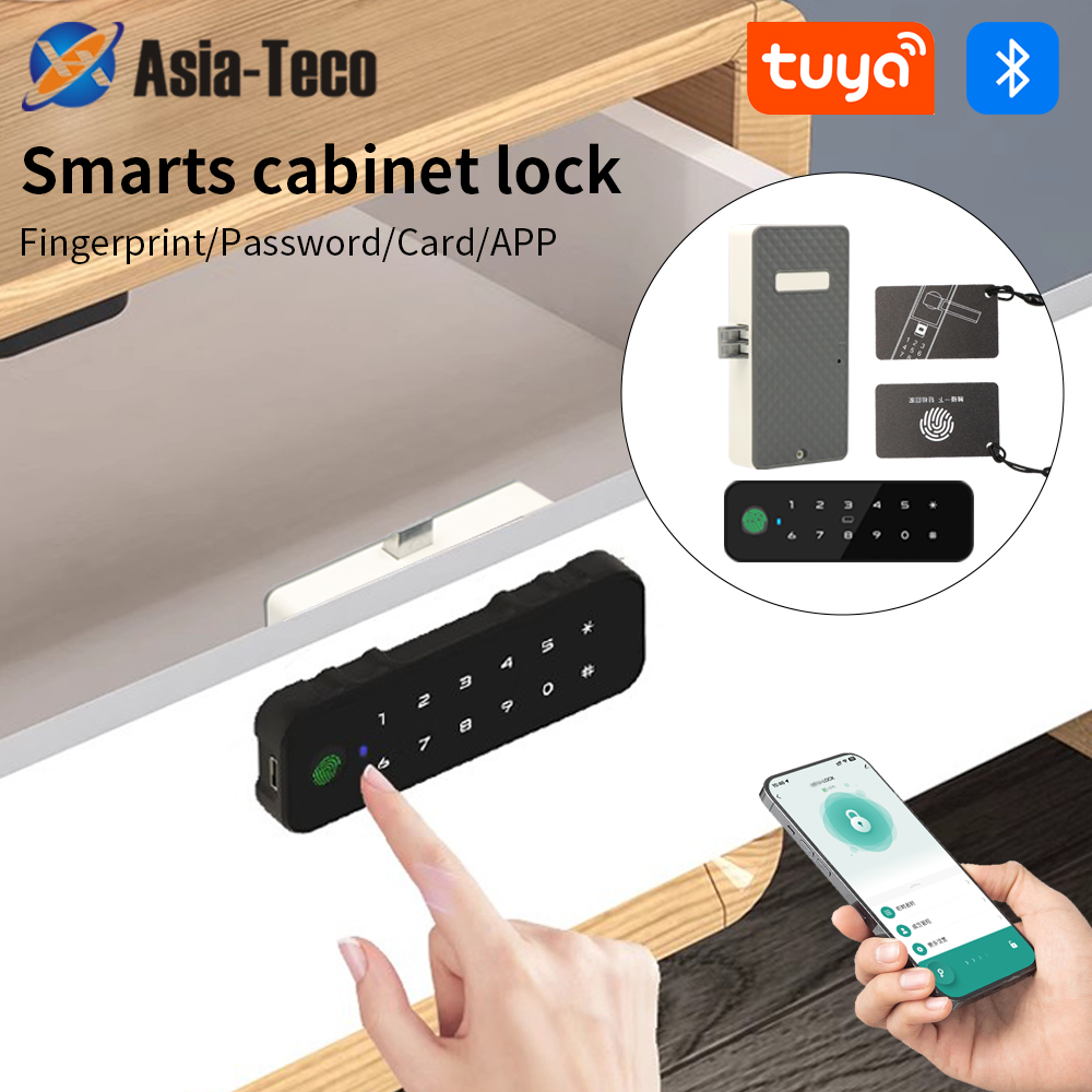 Tuya Bluetooth Smart Wood Cabi - đánh giá và giá Cabinet Lock Key