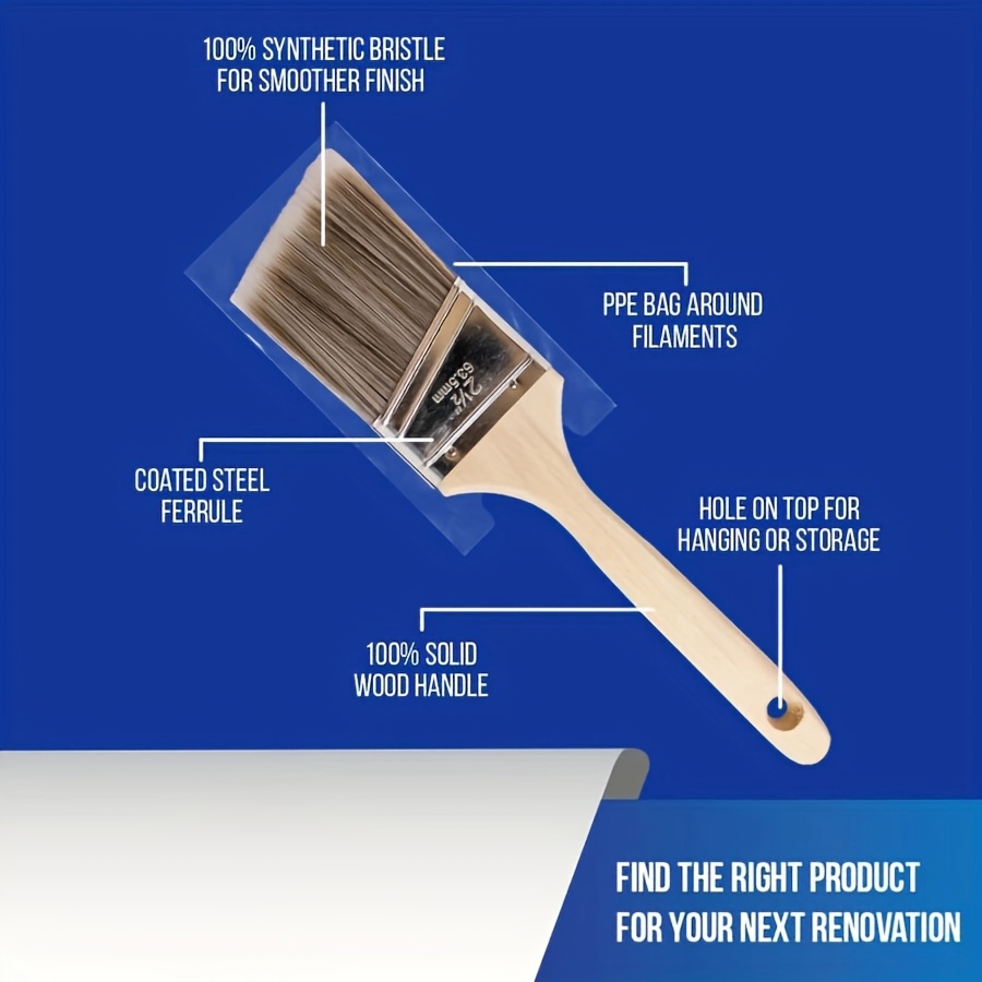 5Pcs High Quality Paint Brush  - đánh giá và giá Furniture Hardware Pulls