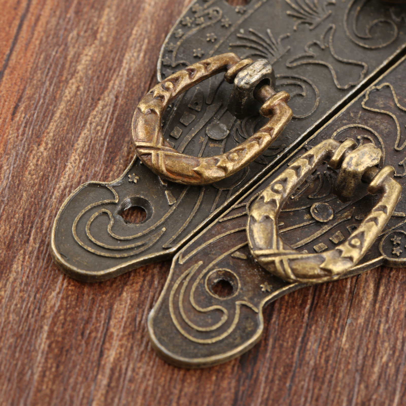 1PC Antique Box Latch Hasp Vin - đánh giá và giá Furniture Hardware Vintage