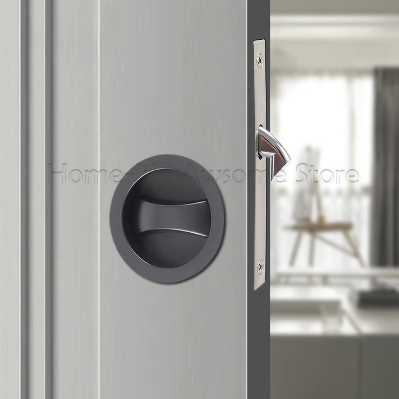 Sliding Door Lock Modern Invis - đánh giá và giá Zinc Furniture Hardware