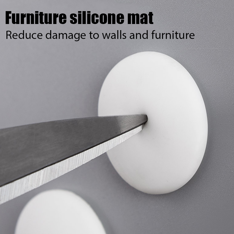 10pcs White Soft Silicone Wall - đánh giá và giá Door Stopper Heavy