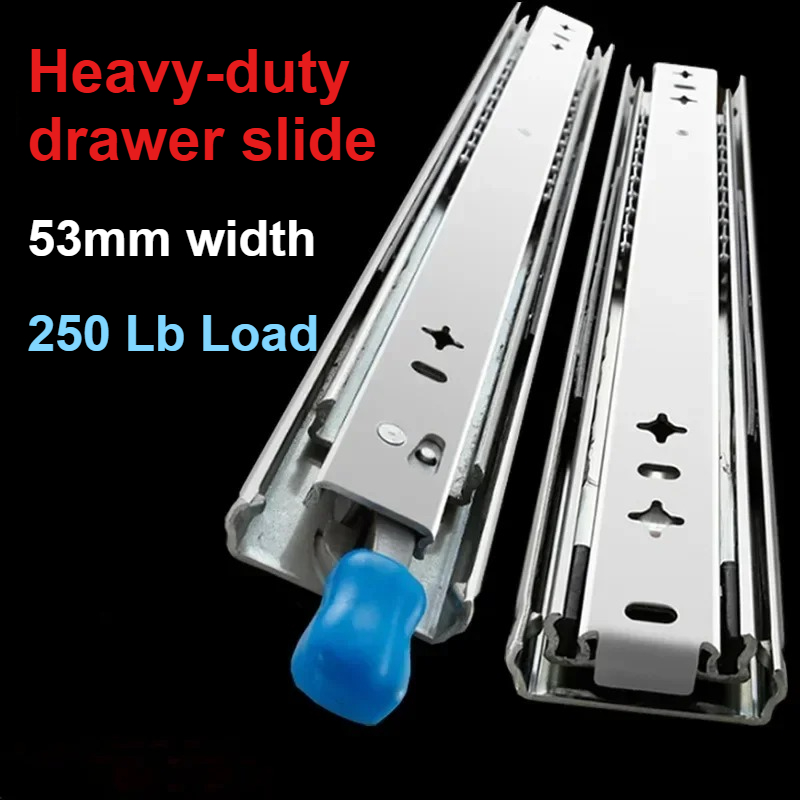1 Pair 53mm Heavy Duty Drawer  - đánh giá và giá Drawer Slide Pair