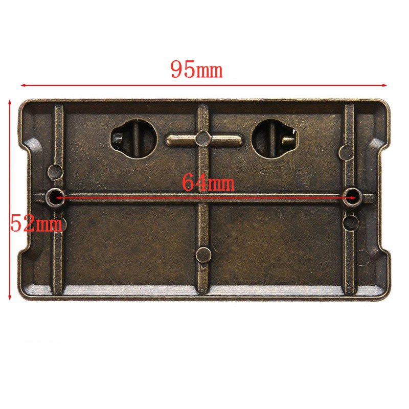 4 Vintage Đồng Cổ Ngăn Kéo Vòn - đánh giá và giá Furniture Hardware Pulls