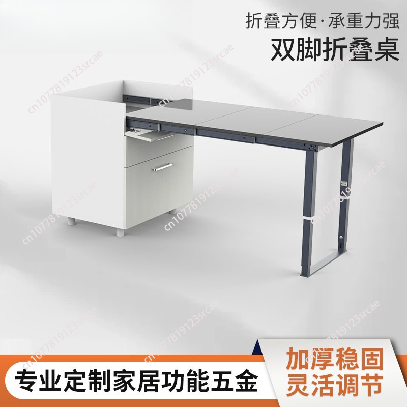 Two-foot Folding Track Hidden  - đánh giá và giá Drawer Slide Pair