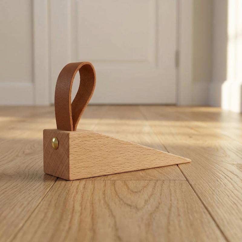 Solid Wood Door Stopper Durabl - đánh giá và giá Door Stopper Heavy