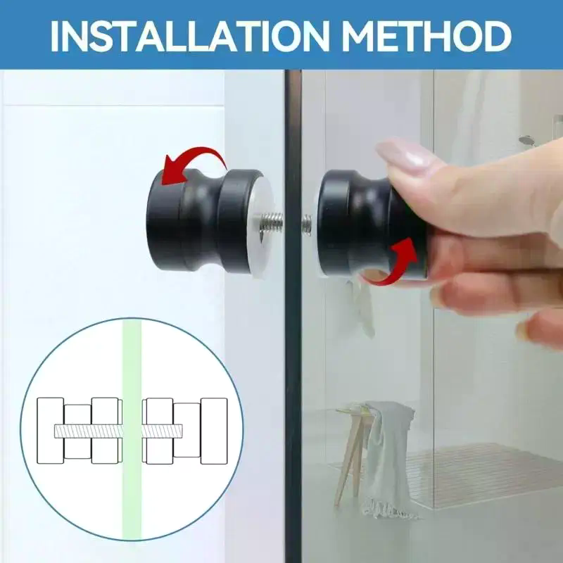 Stylish Shower Glass Door Hand - đánh giá và giá Furniture Hardware Supply