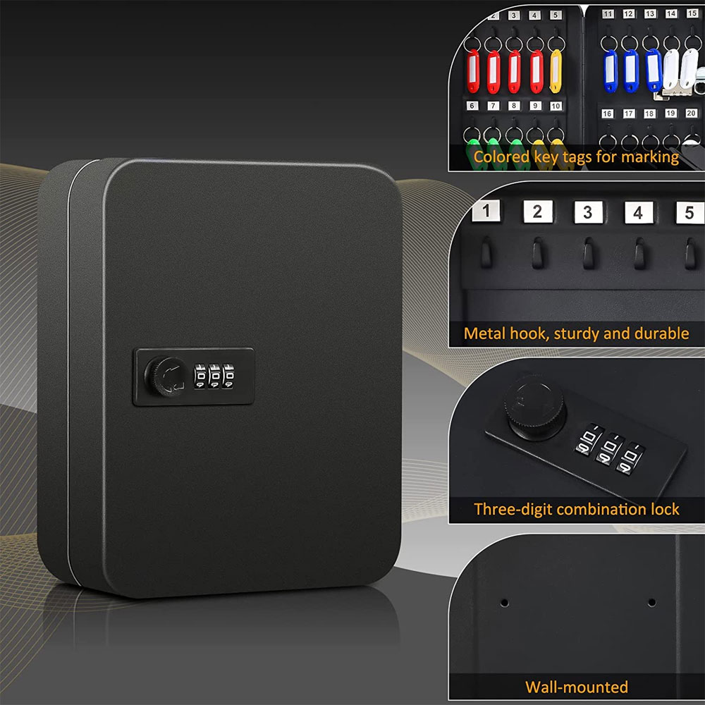 Black Security Key Case with a - đánh giá và giá Cabinet Lock Key