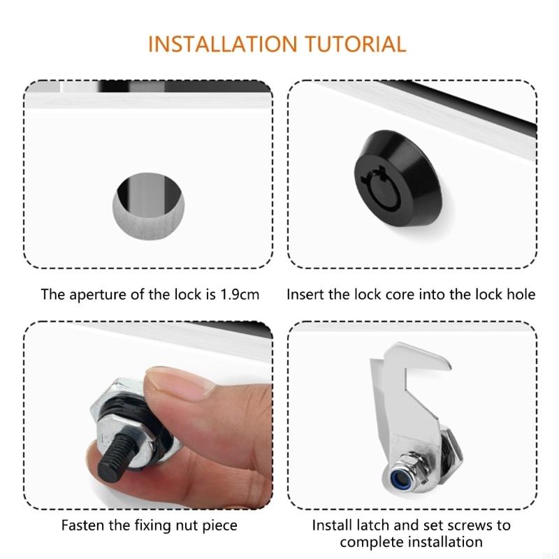 581E 2 chiếc Ống khóa hạng nặn - đánh giá và giá Cabinet Lock Key