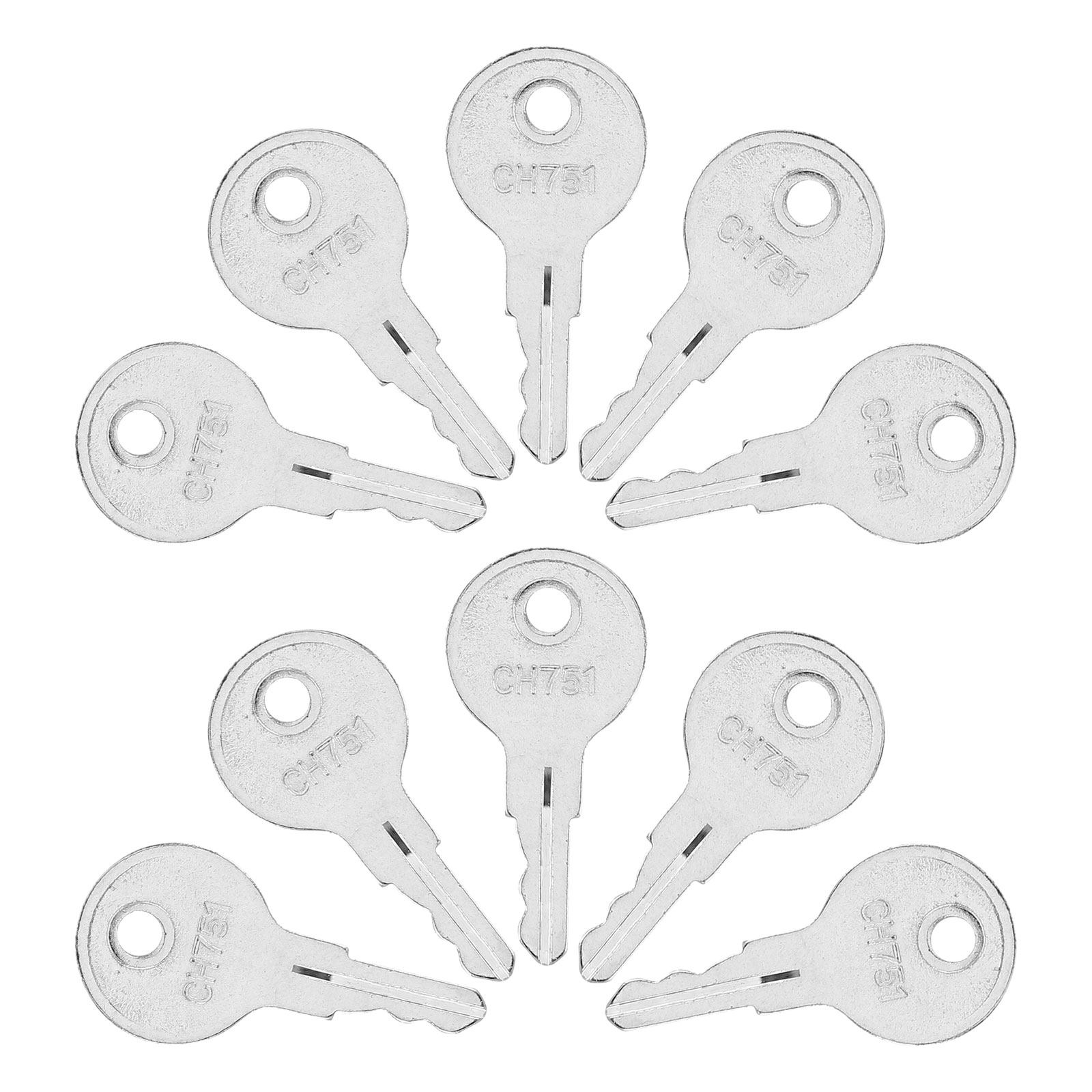 10Pcs Universal Rv Keys Heavy  - đánh giá và giá Cabinet Lock Key