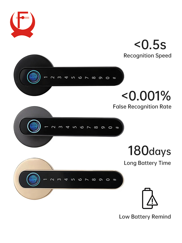 KAK Smart Fingerprint Door Loc - đánh giá và giá Furniture Hardware Supply