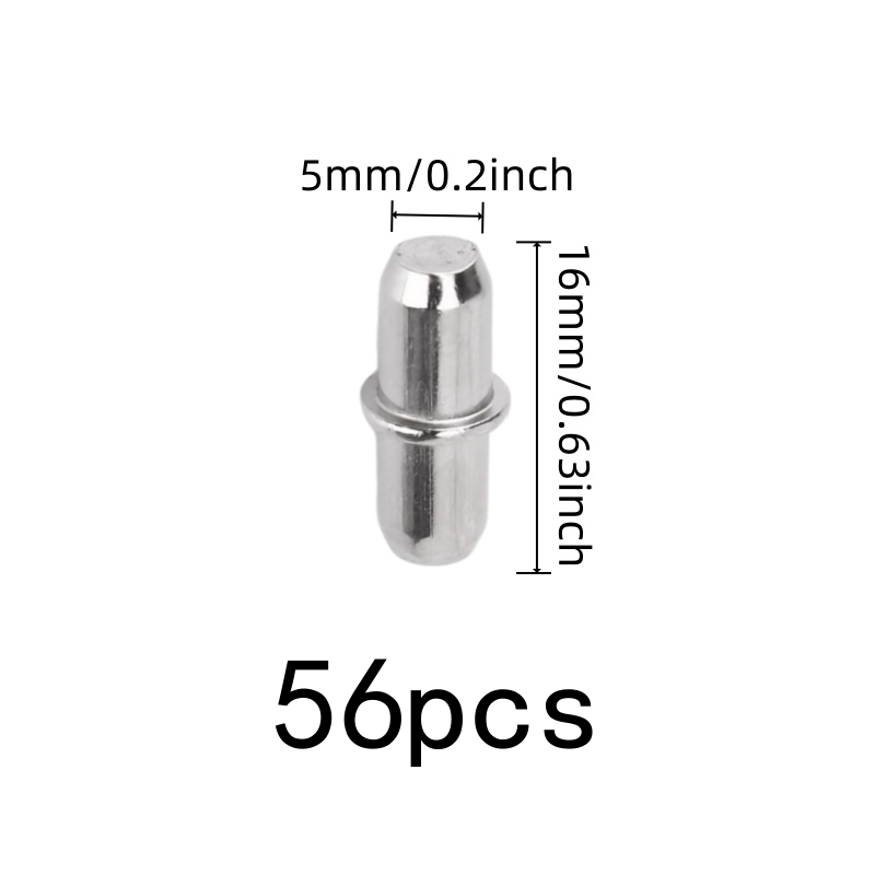 56 pcs Iron Cabinet Pegs, Stur - đánh giá và giá Shelf Peg Support