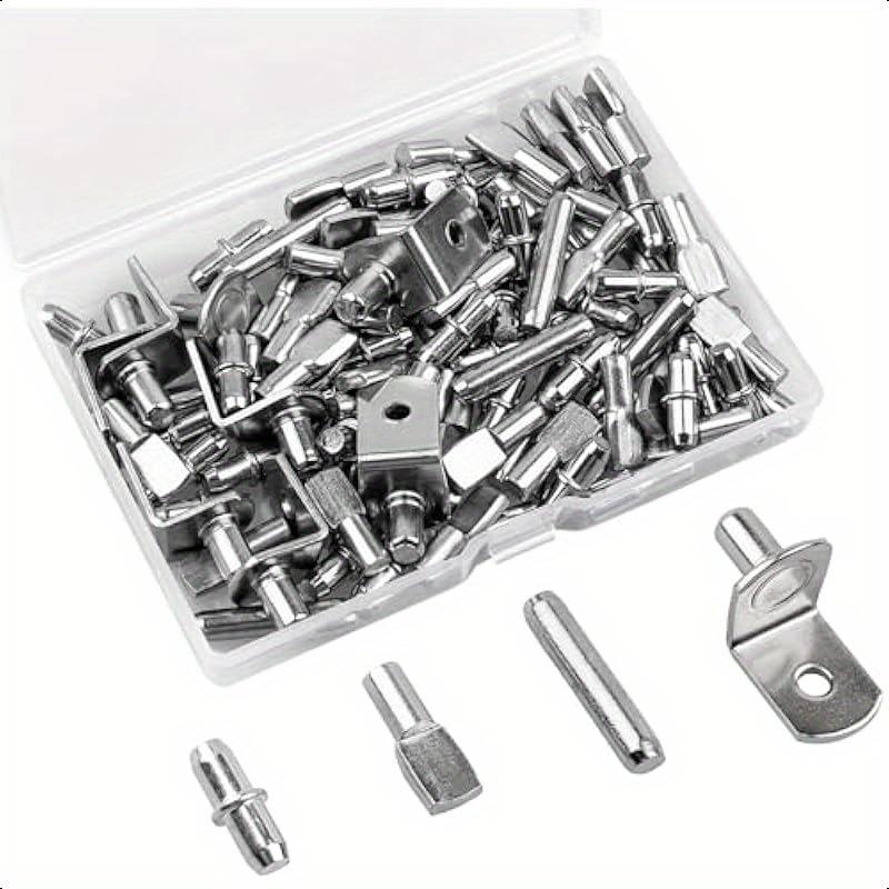 104pcs Shelf Pegs Kit 4 Styles - đánh giá và giá Shelf Peg Support