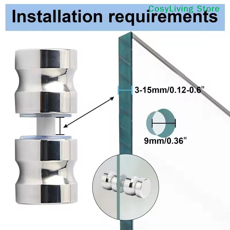 [CL]Stylish Shower Glass Door  - đánh giá và giá Furniture Hardware Supply