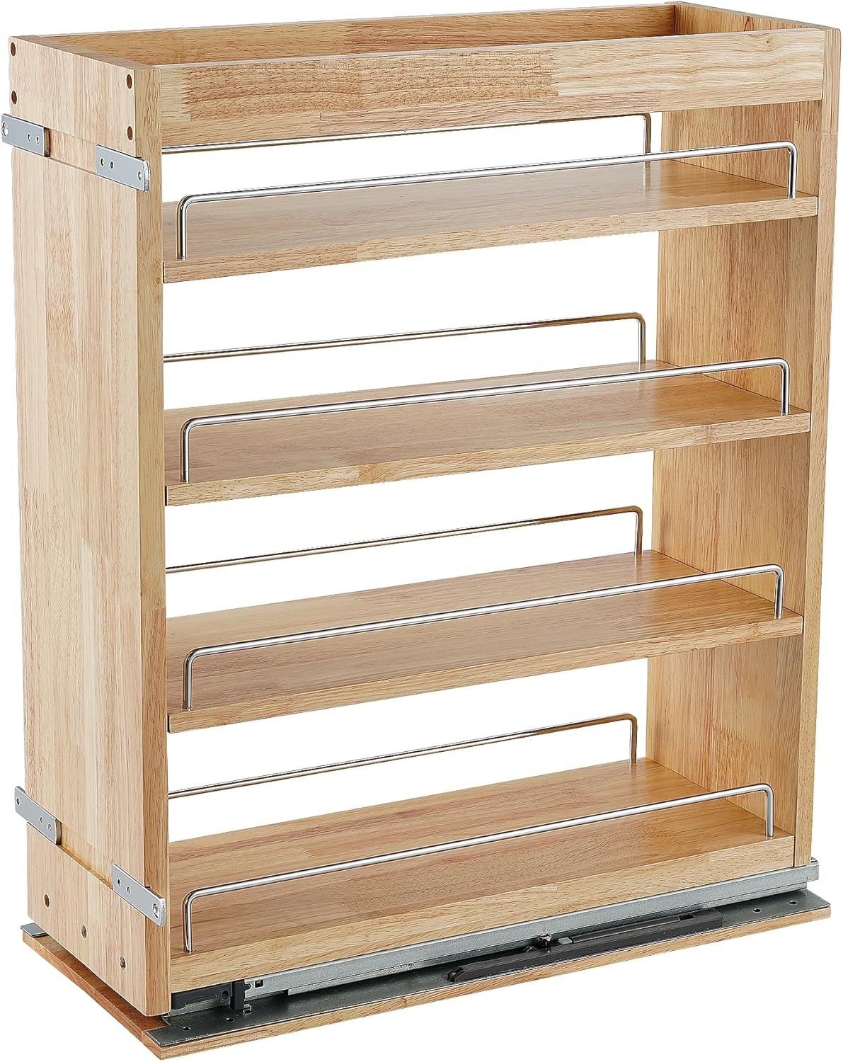 Pull Out Spice Rack Organizer  - đánh giá và giá Drawer Slide Pair