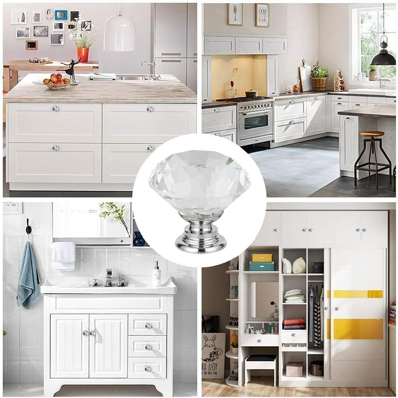 6Pcs Cabinet Knob with Screws  - đánh giá và giá Furniture Hardware Pulls