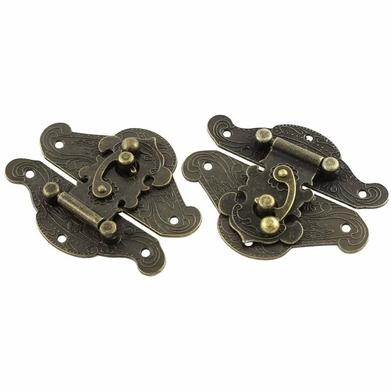 5-20pcs Vintage Metal Hasp Lat - đánh giá và giá Furniture Hardware Vintage