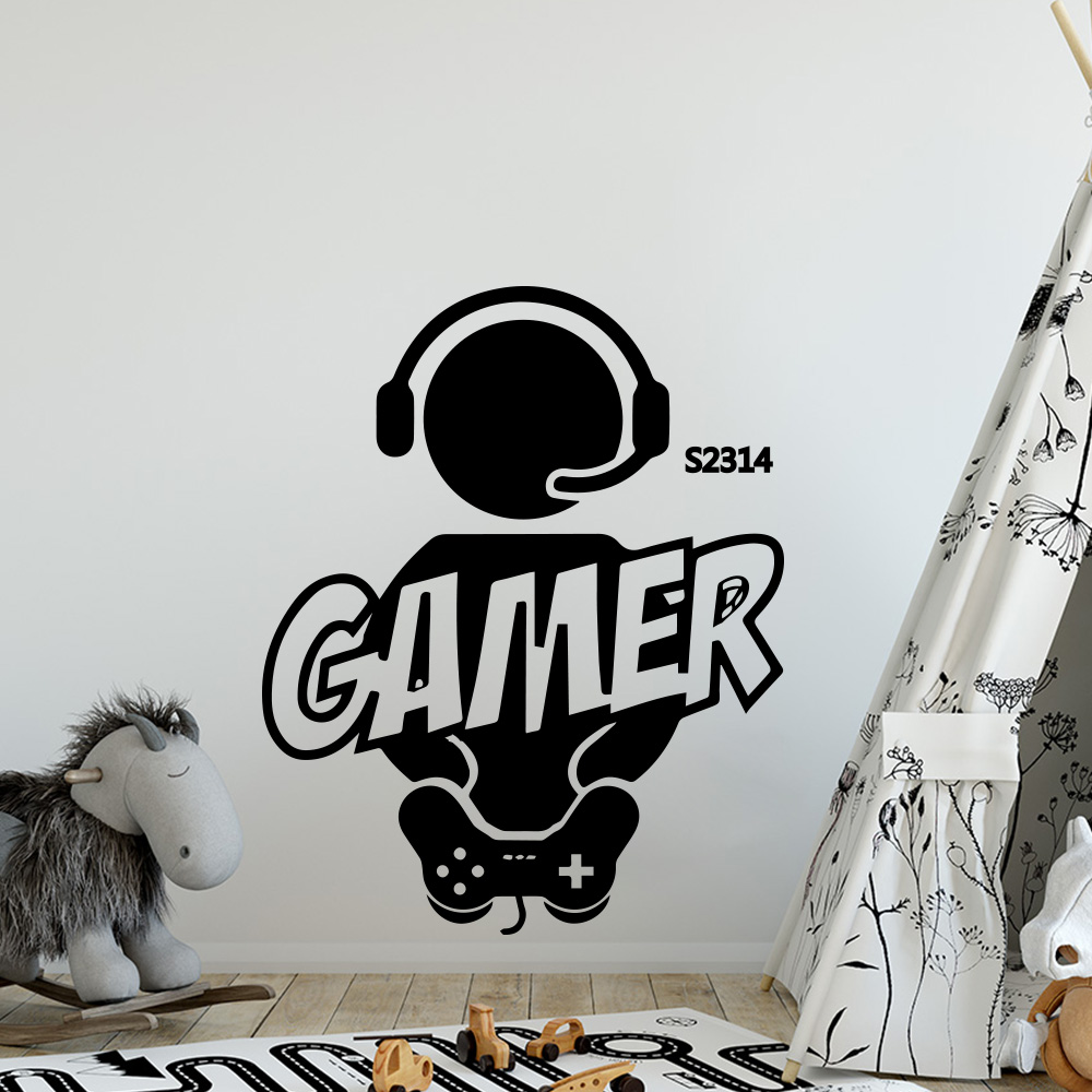 1pc Gamer Wall Art Decal For K - đánh giá và giá Furniture Hardware Pulls