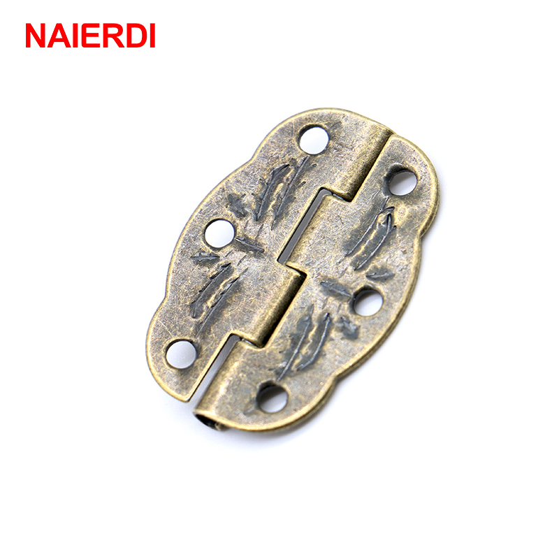20 Chiếc NAIERDI Đồng Bản Lề T - đánh giá và giá Furniture Hardware Vintage