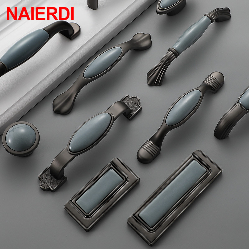 Naierdi Gốm Tủ Núm Tay Cầm Địa - đánh giá và giá Furniture Hardware Vintage