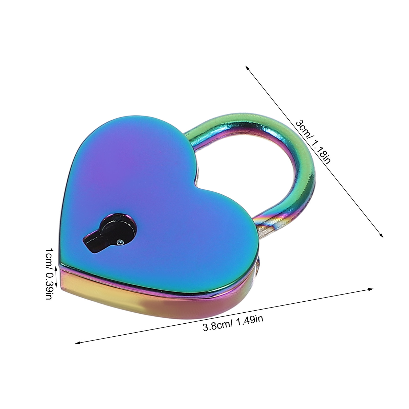 2Set Mini Heart Shaped Padlock - đánh giá và giá Cabinet Lock Key